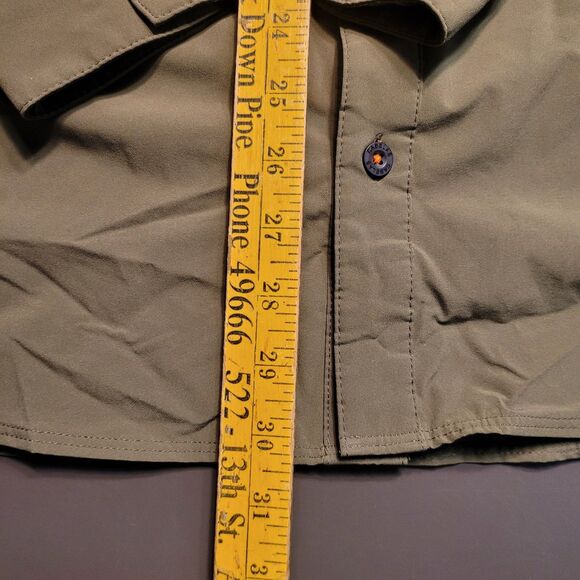 Cabela's Instinct Shirt Mens XL Orange Bird Hunting Game Long Sleeve Vented EUC - Picture 12 of 12